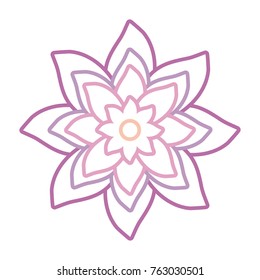 beautiful flower icon 