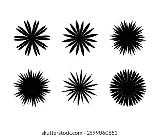beautiful flower icon set , vector illustrator