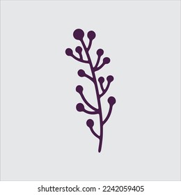Beautiful flower icon vector design