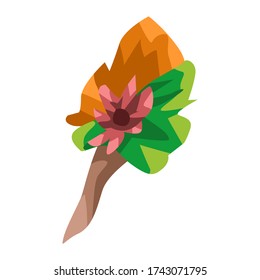  Beautiful Flower illustration in vector style