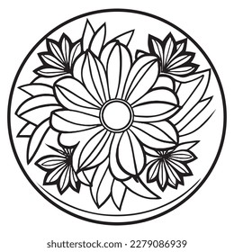 A beautiful Flower illustration-vector artwork.