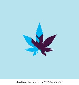 Hermoso Vector de hojas de flores, Diseño gráfico floral, hoja de estilo elegante, arte Abstractas, gráficos Clipart