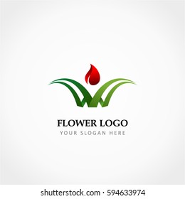 Beautiful Flower Logo