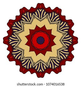 beautiful flower mandala. decorative vector. gold, black color. Super vector illustration.
