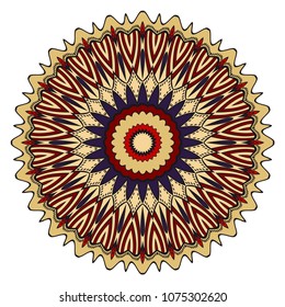 beautiful flower mandala. decorative vector. gold, black color. Super vector illustration.