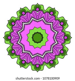 beautiful flower mandala. decorative vector. gold, black color. Super vector illustration.