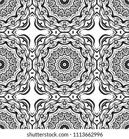 beautiful flower mandala. decorative vector. gold, black color symbol. vector illustration