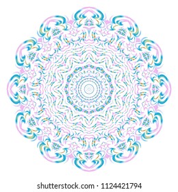 beautiful flower mandala. decorative vector. gold, black color. Super magic vector illustration