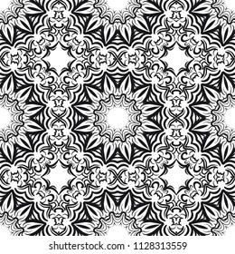 beautiful flower mandala. decorative vector. gold, black color symbol. vector illustration