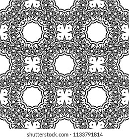 beautiful flower mandala. decorative vector. gold, black color. vector print illustration.