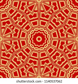 beautiful flower mandala. decorative vector. gold, black color. vector print illustration.