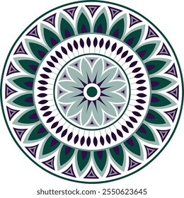 beautiful flower mandala vector design 