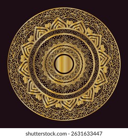 Beautiful flower mandala vintage decorative design