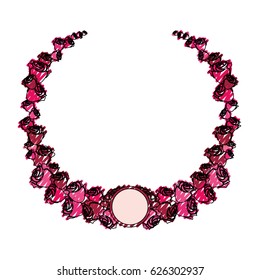 Beautiful flower ornament