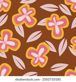 Hermoso patrón de flores, diseño digital floral sin fisuras, acuarela textil Allover diseño Abstractas.