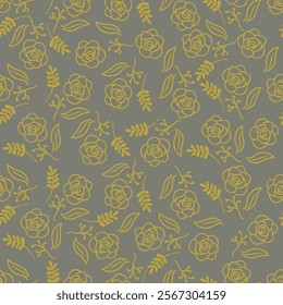 Beautiful Flower Pattern, Floral Seamless Digital Design,Watercolor Textile Allover Abstract Design.On Background