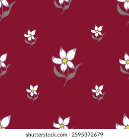 Beautiful Flower Pattern, Floral Seamless Digital Design,Watercolor Textile Allover Abstract Design.