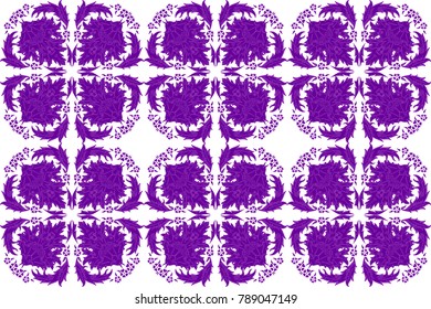 beautiful flower pattern illustration