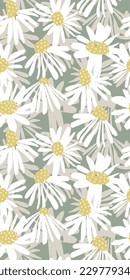schönes Blumenmuster, geeignet für Stoffgewebe oder Wanddekoration