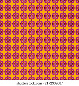 Beautiful flower pattern template Vector