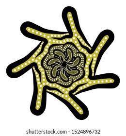 beautiful flower pattern. vector illustration