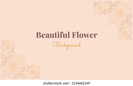 beautiful flower petals background design