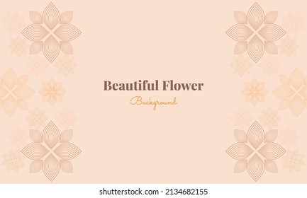 beautiful flower petals background design