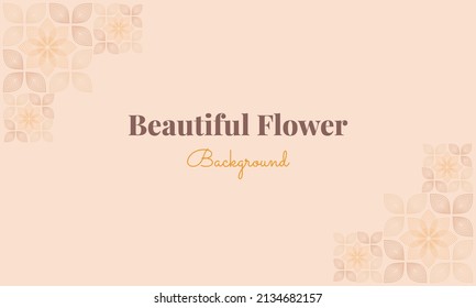 beautiful flower petals background design