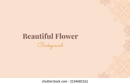diseño de fondo de pétalos de flores hermosos