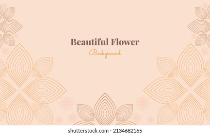 beautiful flower petals background design