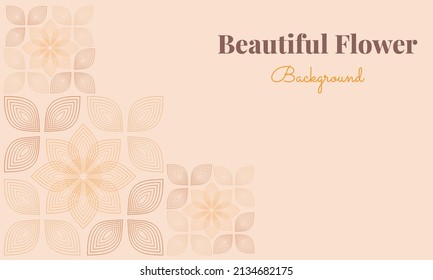 diseño de fondo de pétalos de flores hermosos