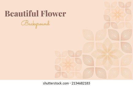 beautiful flower petals background design
