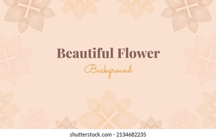 diseño de fondo de pétalos de flores hermosos