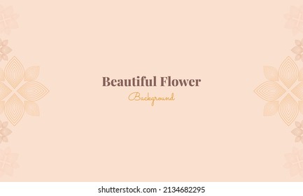 beautiful flower petals background design