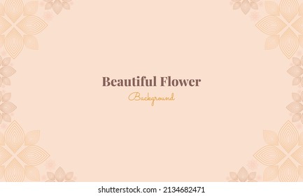 beautiful flower petals background design