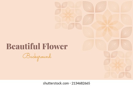 beautiful flower petals background design