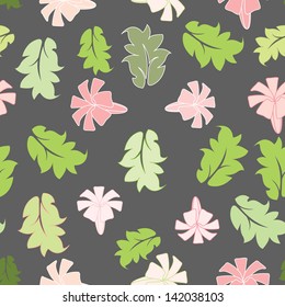 beautiful flower seamless pattern
