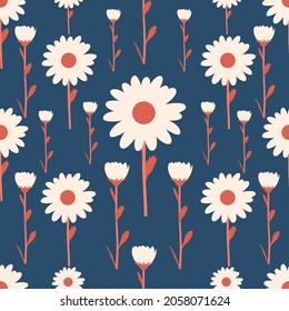 Beautiful Flower seamless pattern background