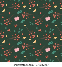 beautiful flower seamless pattern, flower background