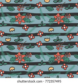 beautiful flower seamless pattern, flower background