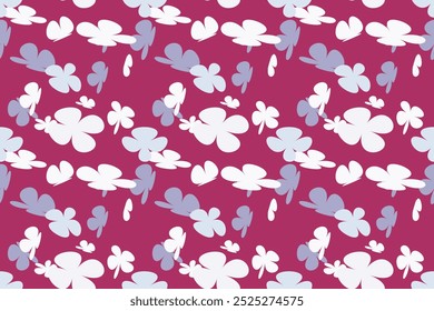 Beautiful Flower Seamless Pattern Stylized Flowers Botanical Summer Print plants floral pattern print with hand drawn style in color of vintage colorful background
