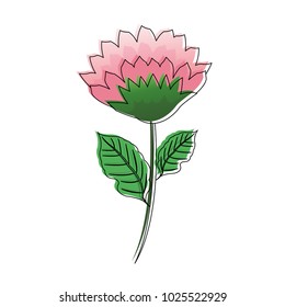 Beautiful flower symbol