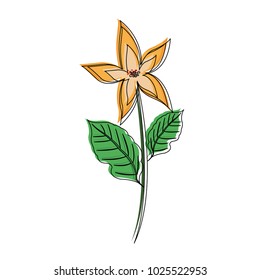 Beautiful flower symbol