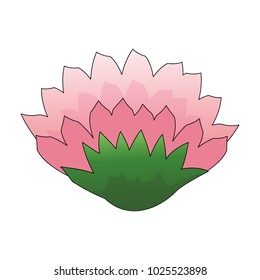 Beautiful flower symbol