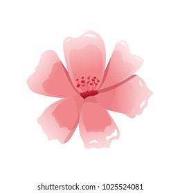 Beautiful flower symbol