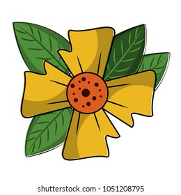 Beautiful flower symbol