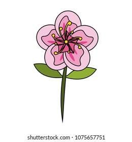 Beautiful flower symbol