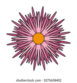 Beautiful flower symbol