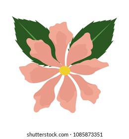 Beautiful flower symbol