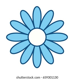 Beautiful flower symbol